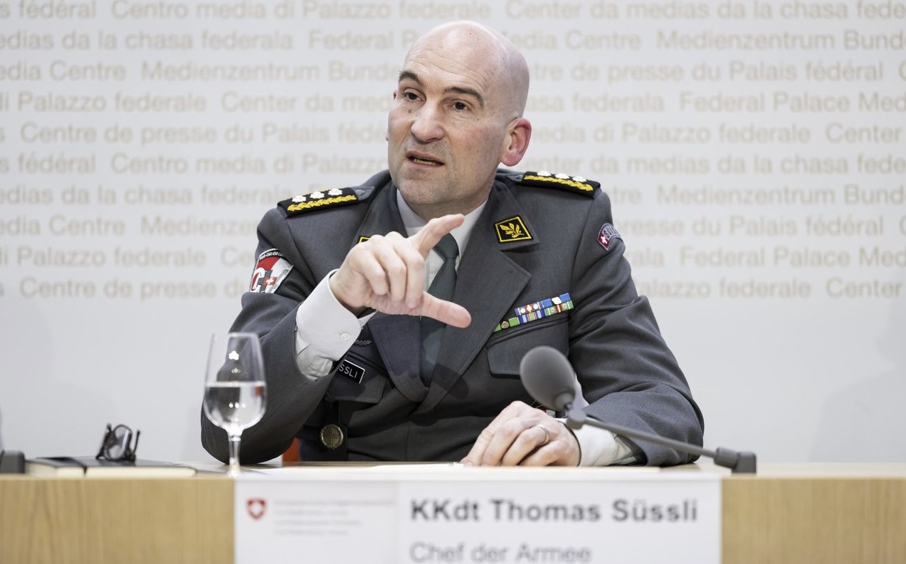 Army chief Thomas swiss